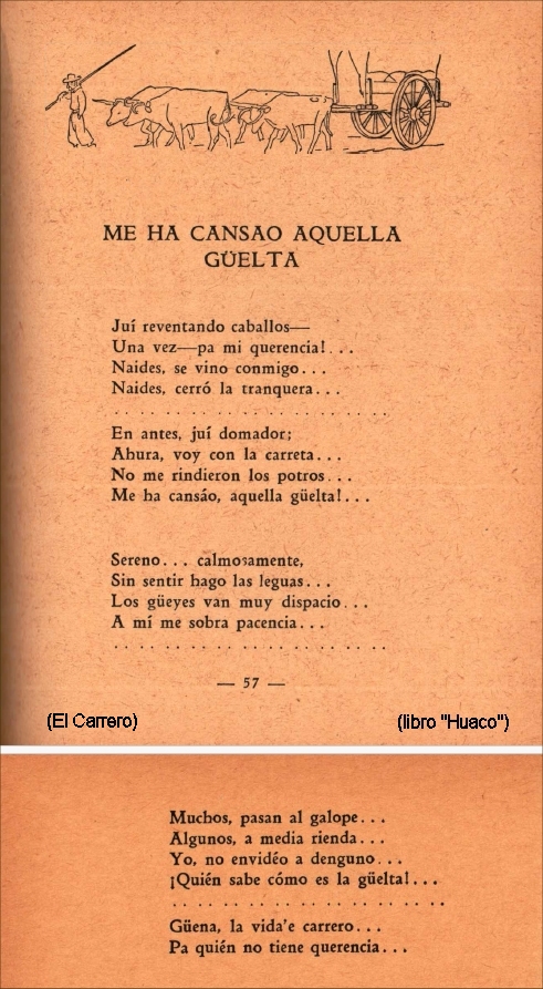 El Carrero - libro Huaco